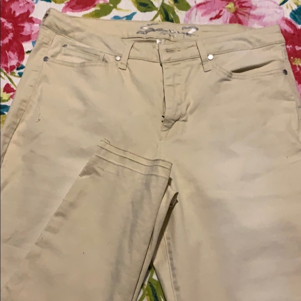 Seven7 Mid Rise Ankle Skinny Jeans